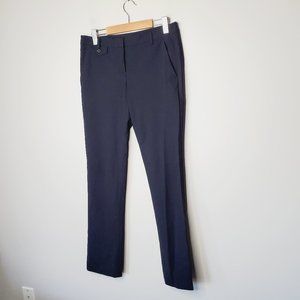 THEORY USA Dark Navy Wool Lycra Trousers